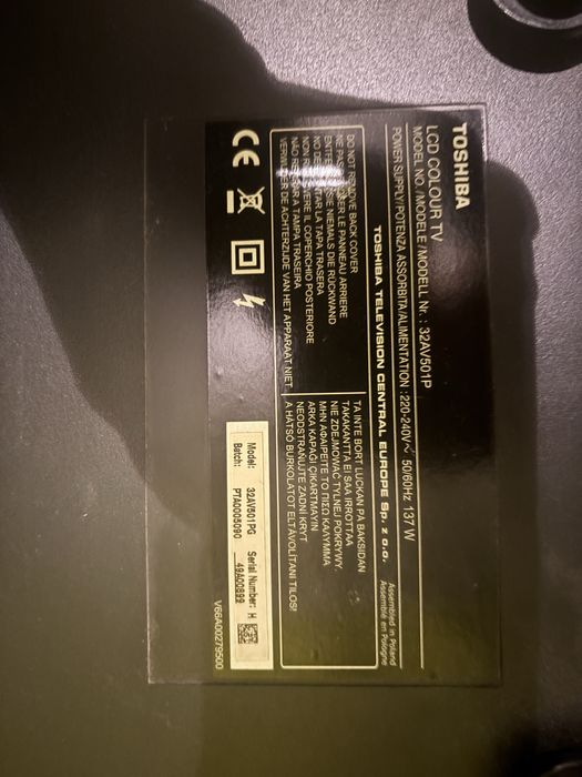 Telewizor Toshiba 32’