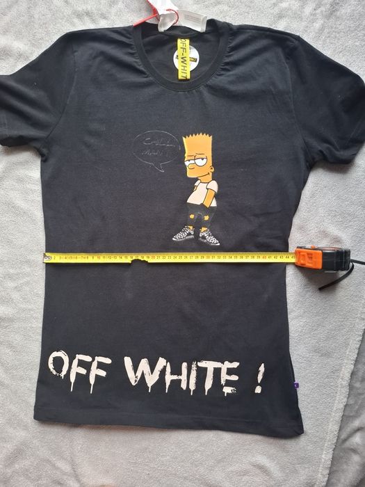 Koszulka Off White Bart Simpson