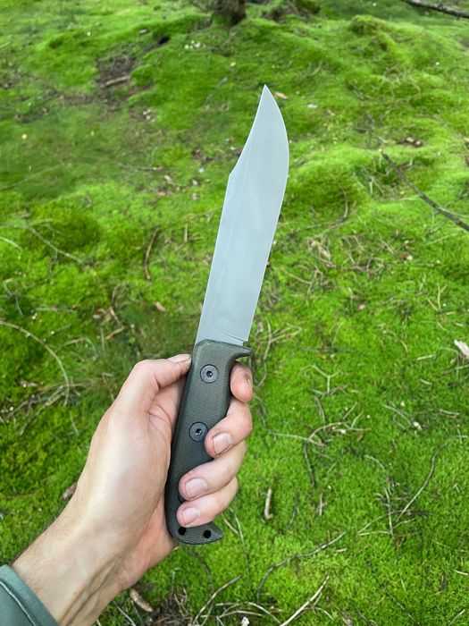 Nóż Bowie bushcraft survival