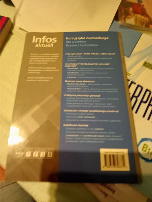 Zeszyt ćwiczeń infos aktuell dla liceów i techników wydawnictw Pearson