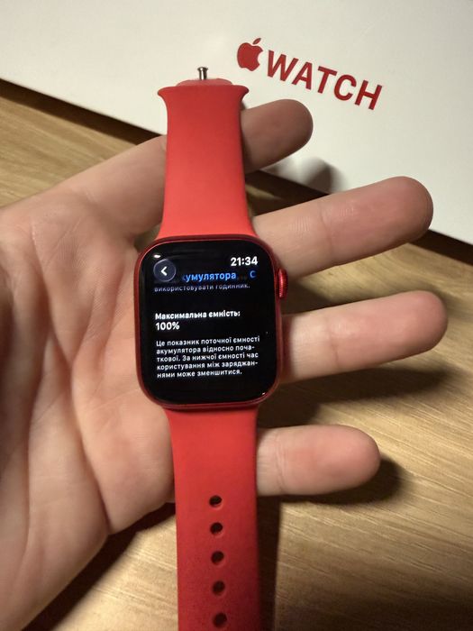 Apple Watch Series 8 41mm Red + Lte