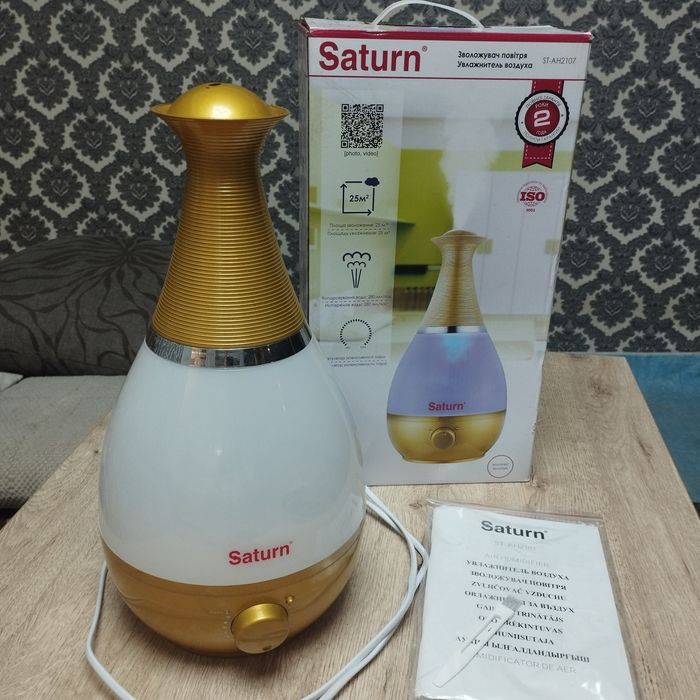 Зволожувач повітря SATURN-ST-AH2107 ночник