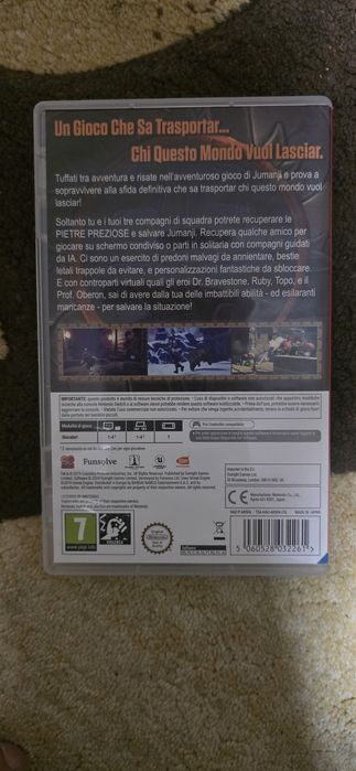 Gra Jumanji nintendo switch
