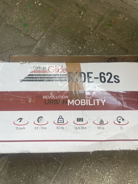 Самокат электрическая urbanglide ride-62s