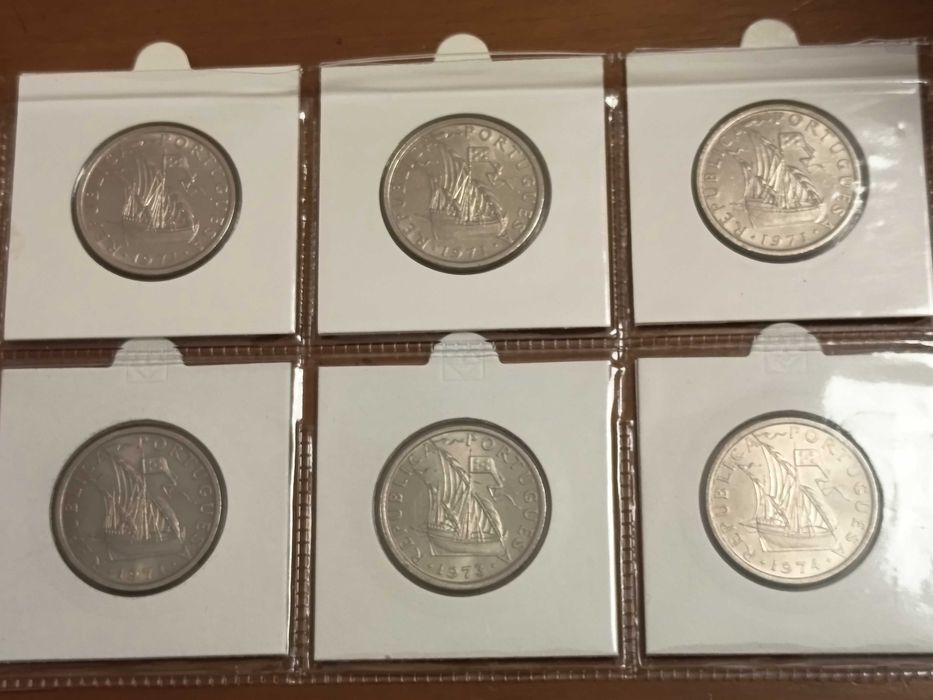 Moedas de 10 escudos Cupro-Níquel