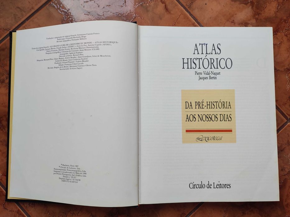Atlas Histórico da Pré-História aos Nossos Dias
