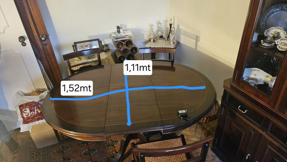 Conjunto Mesa + 4 cadeiras