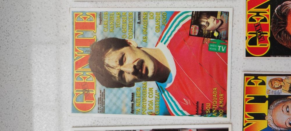 Calendários de bolso. Maria e Nova Gente - capas de 1987 e 1989