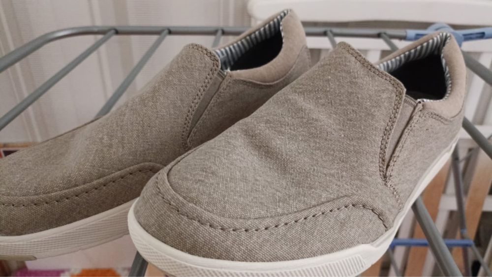 Слипоны мужские Clarks