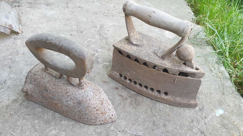 Утюг, праска, чугунный, старинный