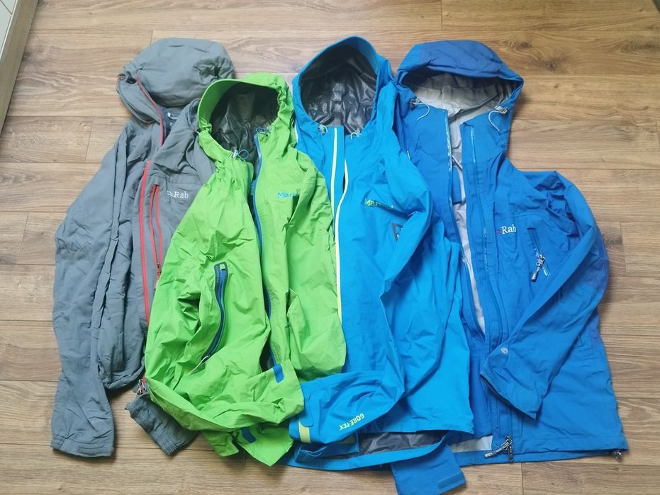 Штормовки  rab, marmot,salewa