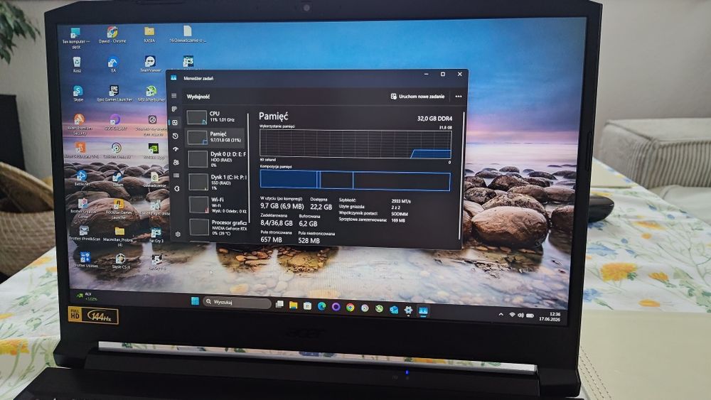 Laptop Acer Nitro 5 Rtx 2060