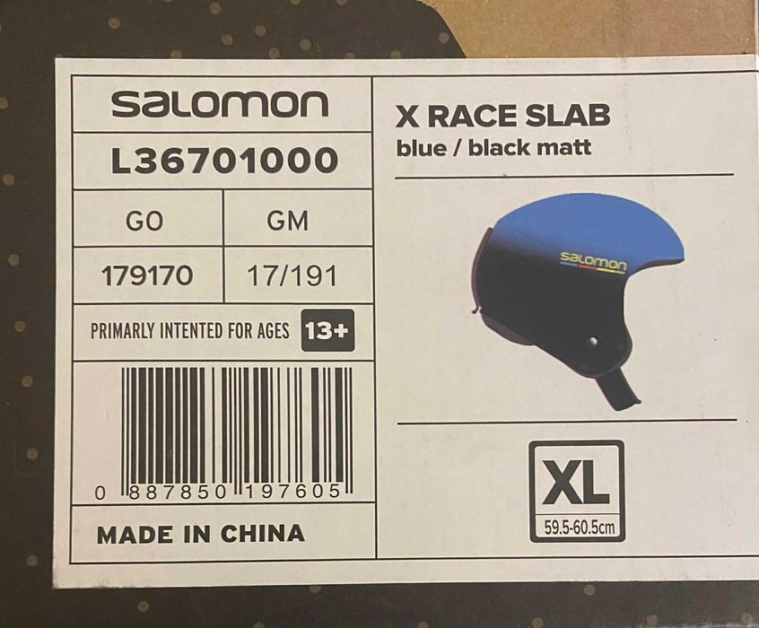 Kask narciarski salomon