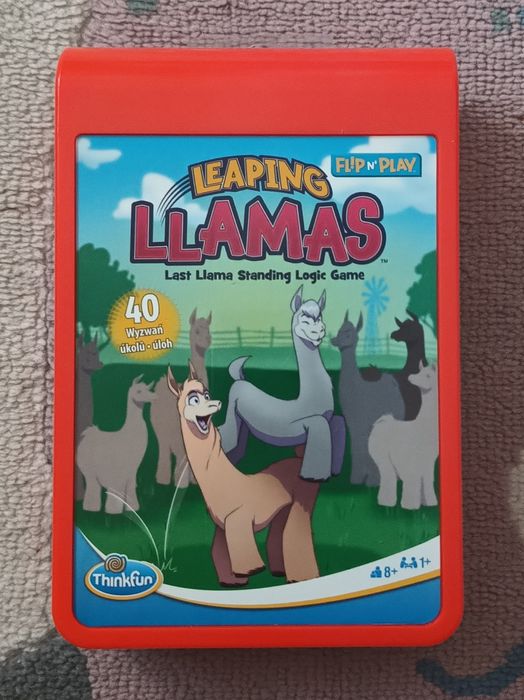 Gra Skaczące Lamy 40 Wyzwań Logiczna gra