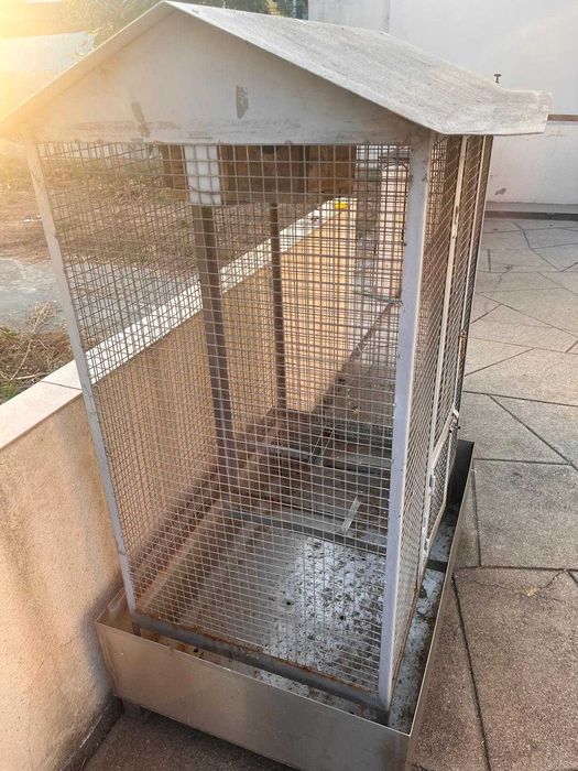 Gaiola Pássaros - INOX