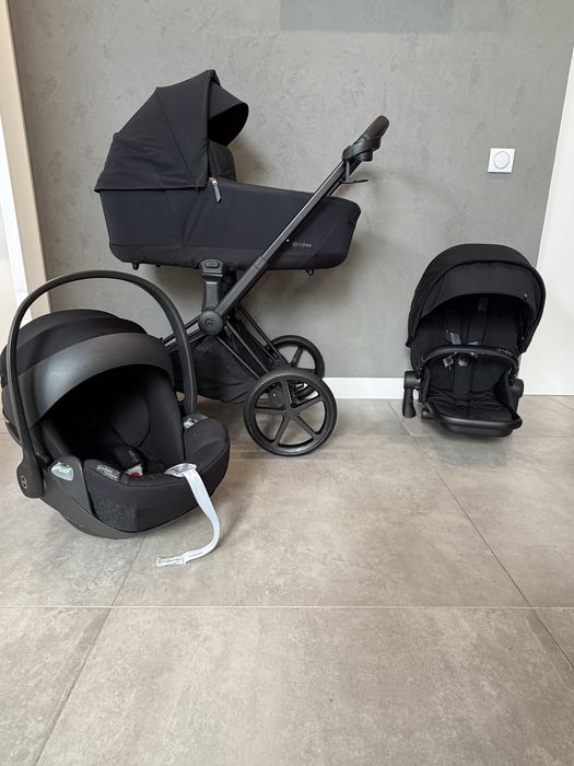 Cybex Priam 4.0 3w1 Black / Black Matt