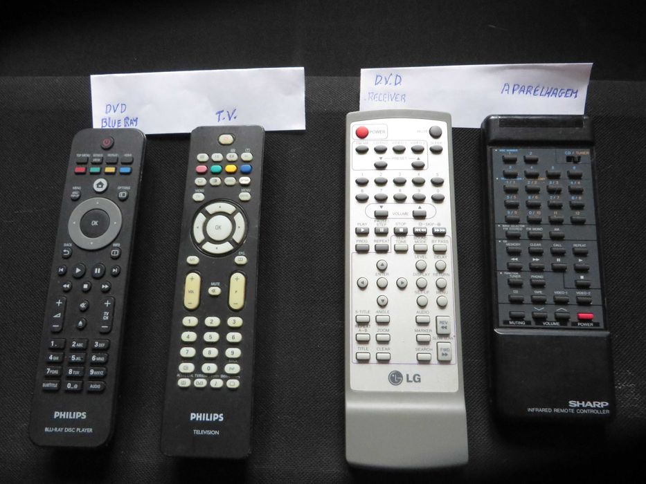 Comandos: Aparelhagens+  C.D. + Vários