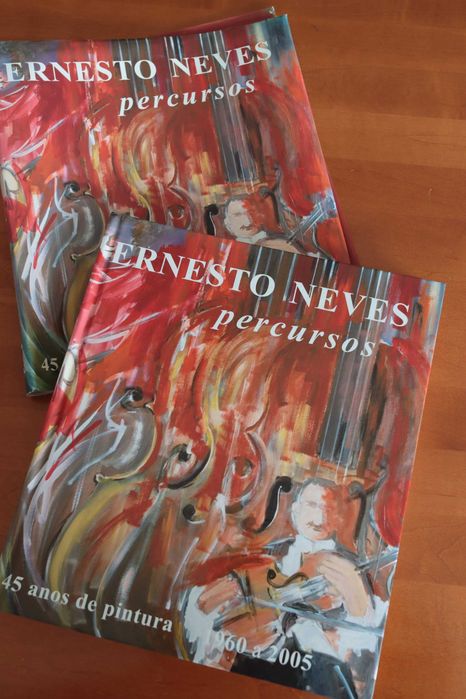 Livro do Pintor Ernesto Neves autografado