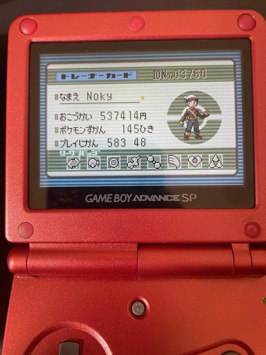 Pokémon Ruby (Game Boy Advance) – Versão Japonesa