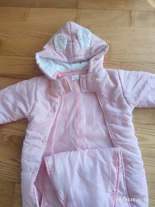 Kombinezon dla dziewczynki roz. 62