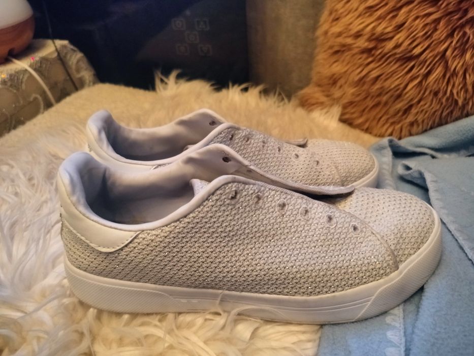 Buty Skechers  błyszczące sneakersy,