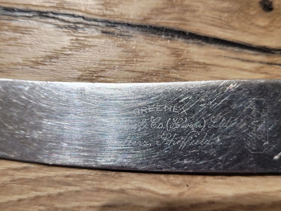 Noże greenex 2 sztuki.