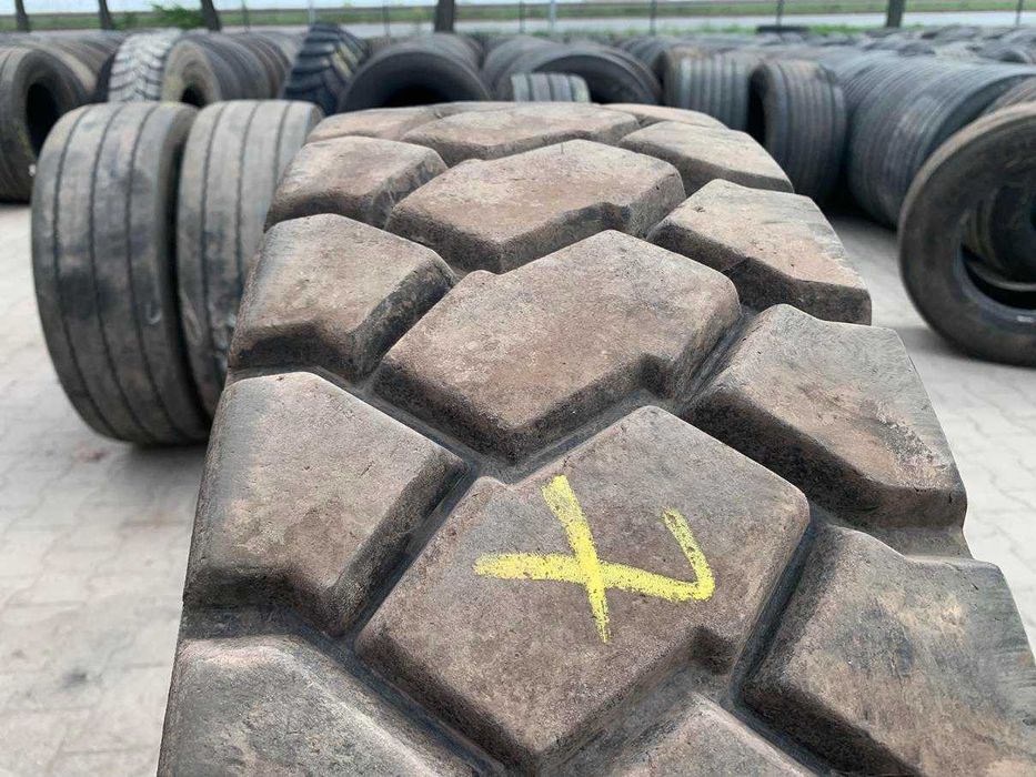 Opona używana ciężarowa napędowa budowlana 315/80R22.5 TYP ROMB 16-17m