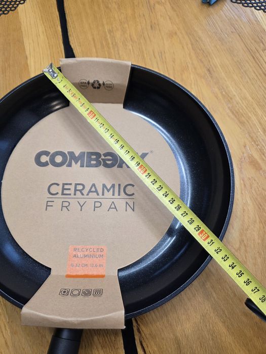 Patelnia ceramiczna WOK -  fi 32 cm
