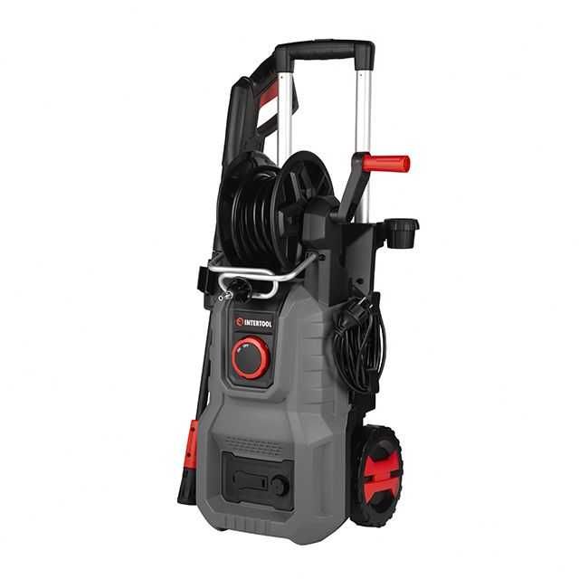 Мийка високого тиску 2000 Вт, 160 бар, шланг 5 м. INTERTOOL DT-1518.