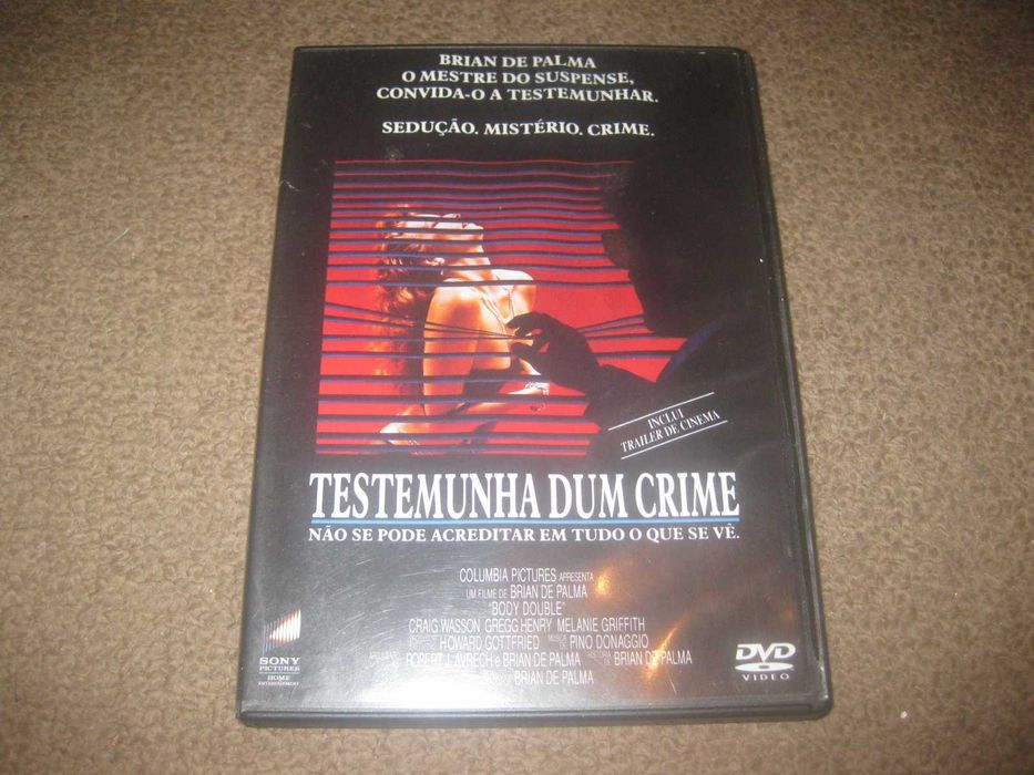 DVD "Testemunha de um Crime" com Melanie Griffith/Raro!
