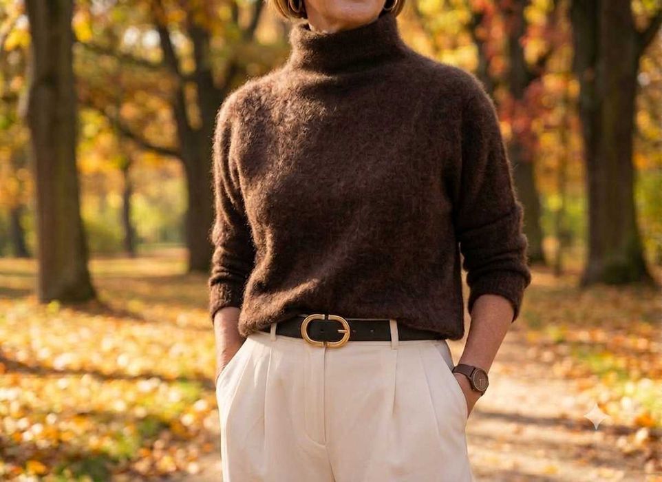 sweter golf premium wool cashmere miękki puszysty + gratis