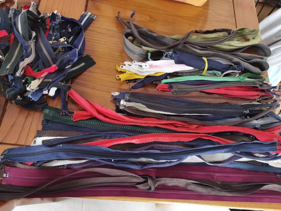 Fechos diversos tamanhos e qualidade