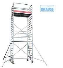 Wynajem rusztowań aluminiowych jezdnych, na schody, podestów roboczych