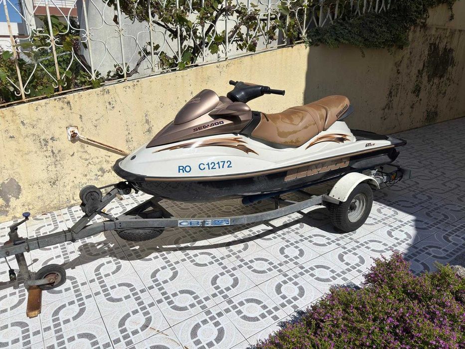 SEA-DOO GTI/RFI Bombardier Sable Inter 2003 + REBOQUE