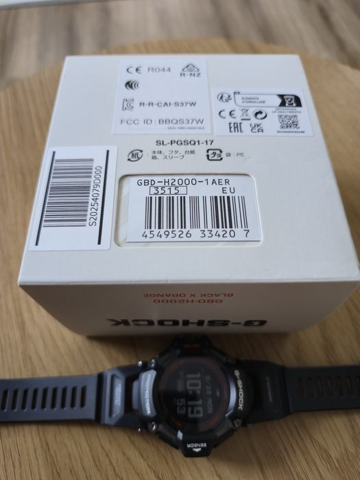 Casio G-SHOCK GBD H2000 1AER, stan idealny!