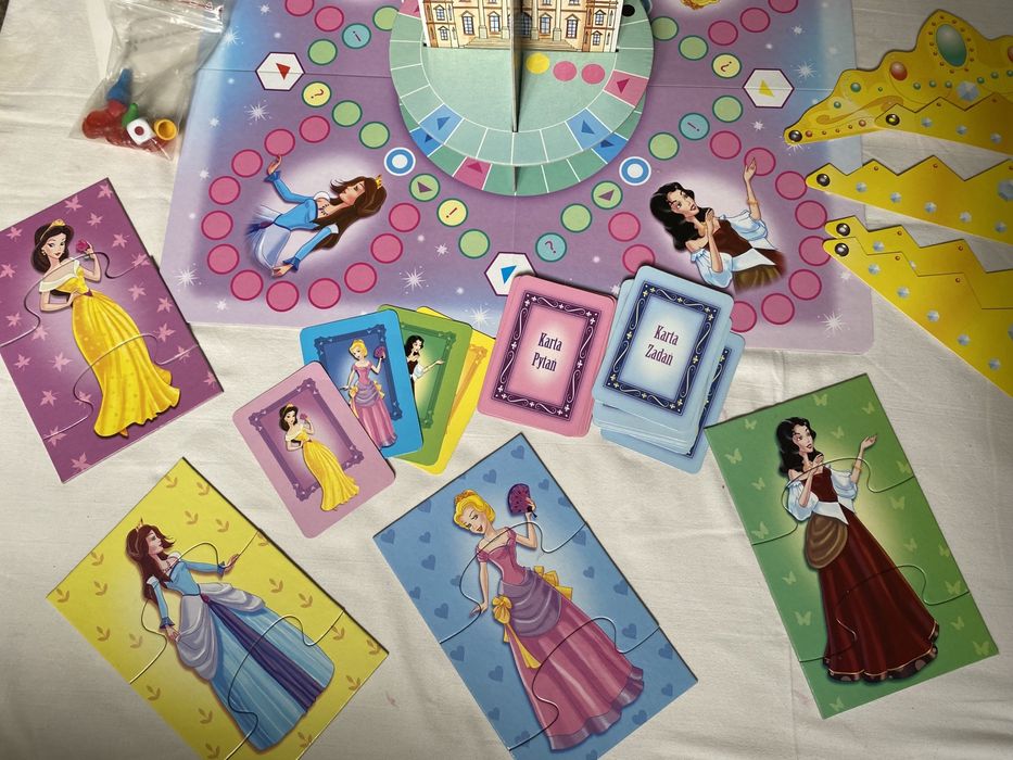 Gra planszowa Królewny, dla przyszłych księżniczek max 4 osoby
