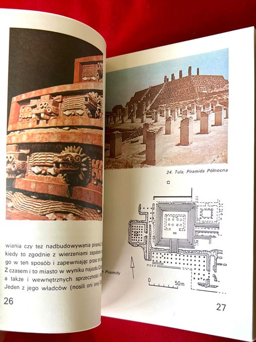 Książka vintage lata 80 Tadeusz Barucki - Architektura Meksyku