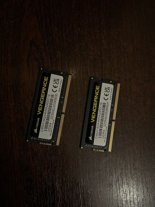 Corsair Vengeance 16GB (2x8GB) SODIMM DDR4 2400Mhz