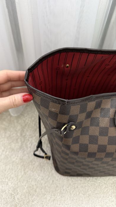 Lv neverfull szachownica oryginalna vitkac GM