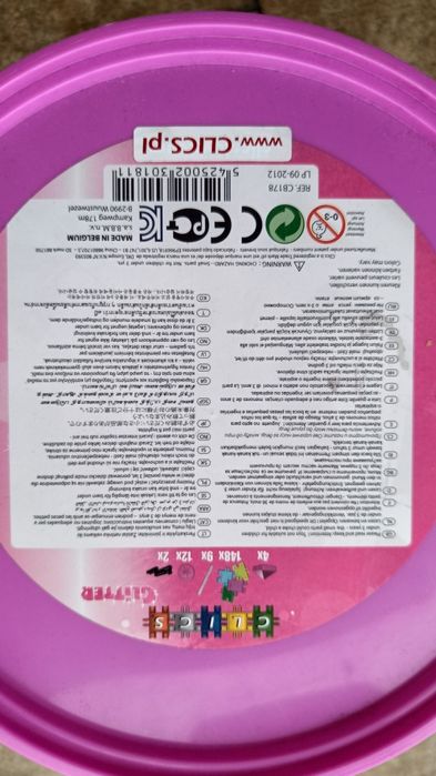 Klocki dla dzieci clics NOWE