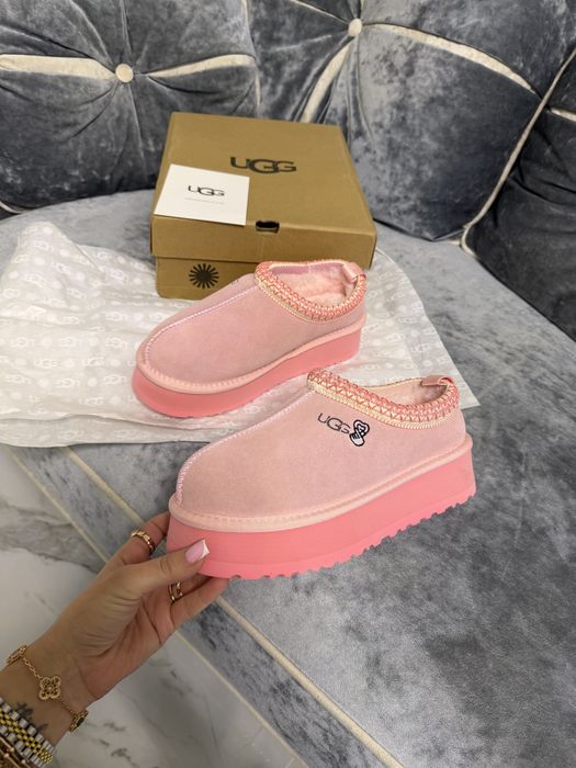 Розовые угги UGG Tazz Love Slipper Arroyo Tropical Pink Sand