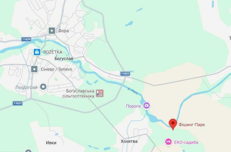 Оренда будинку для сімейного відпочинку подобово Хохітва, Богуслав. Рибалка, каскад озер Fishing & Park, річка Рось.