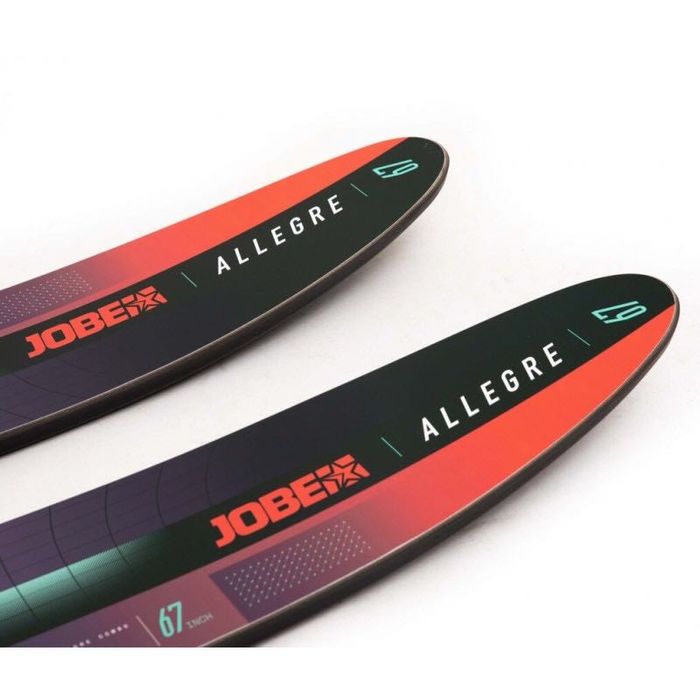 Narty wodne Jobe Allegre 67" Combo Waterskis Red