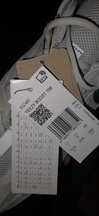 HIT Promo Adidas Yeezy Boots 700 Salt Oryginał rozmiar 46/29.5