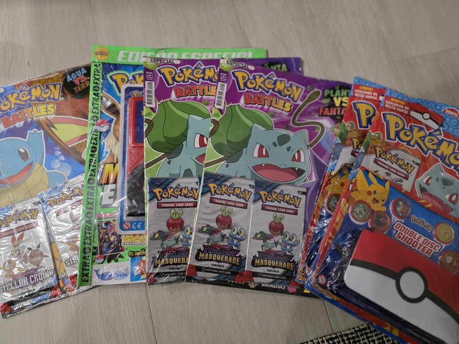 TGC Pokémon Booster e Fun Pack