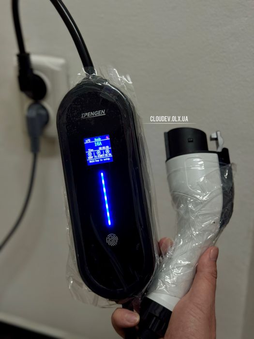 Зарядний пристрій Ipengen 5m 16A Type 1 3,5kw Teschev Type 2 зарядка