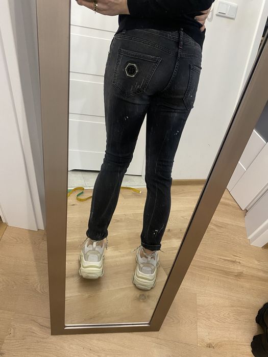 Spodnie jeansowe philip plein rozm 26