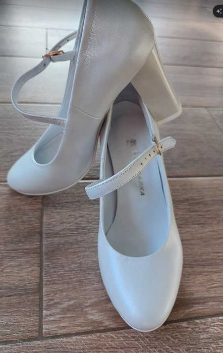 Nowe- Skórzane buty ręcznie robione La Marka