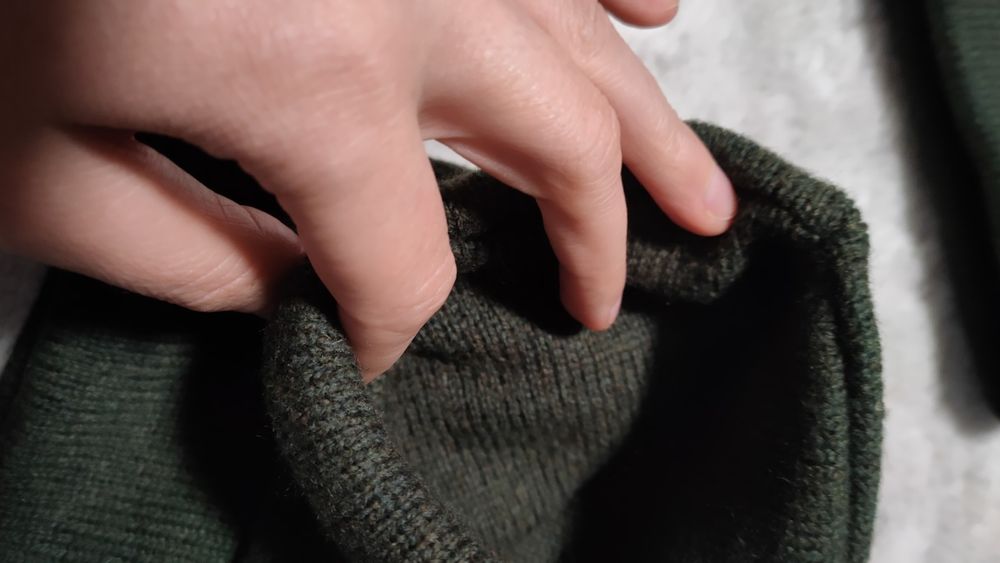 Zestaw czapka komin rękawiczki wełna 3-4 lata Laannaland