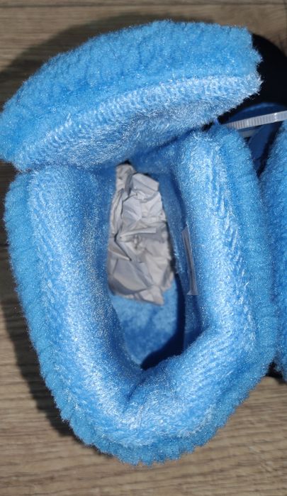 Buty zimowe ocieplane śniegowce chłopięce kosmos 28 nowe